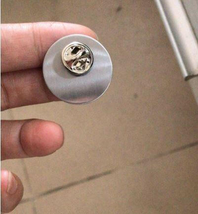 ✔ Covid-19 Vaccinated Lapel Pin - Support Store