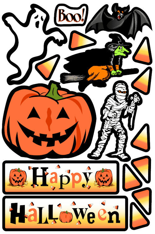 A Halloween costume for your car! Magnet Set - Support Store