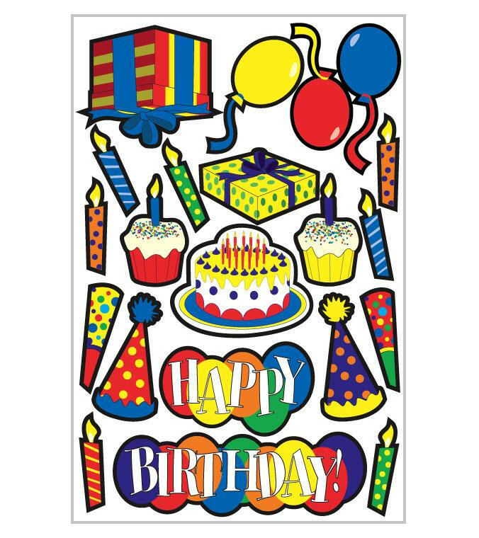 Happy Birthday Car Magnet Set - Support Store