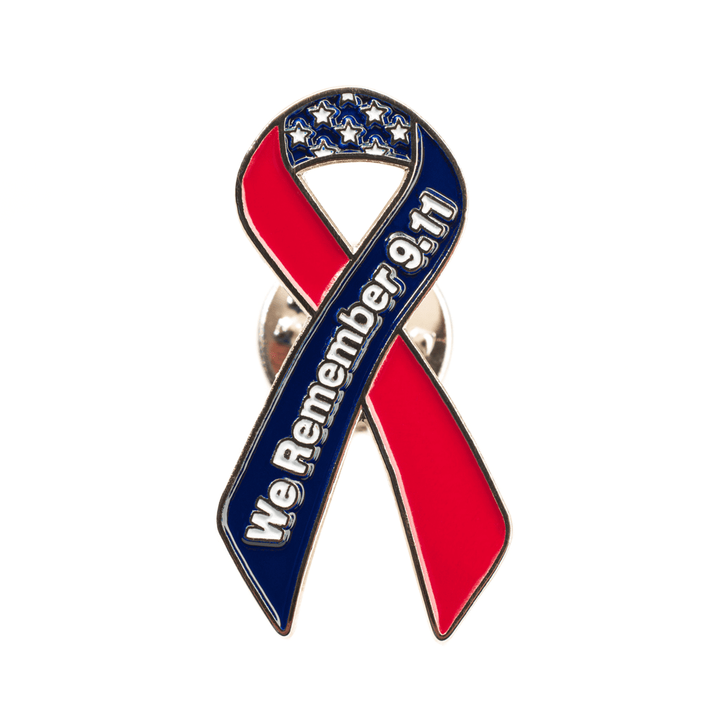 September 11th Ribbon Lapel Pin - Support Store