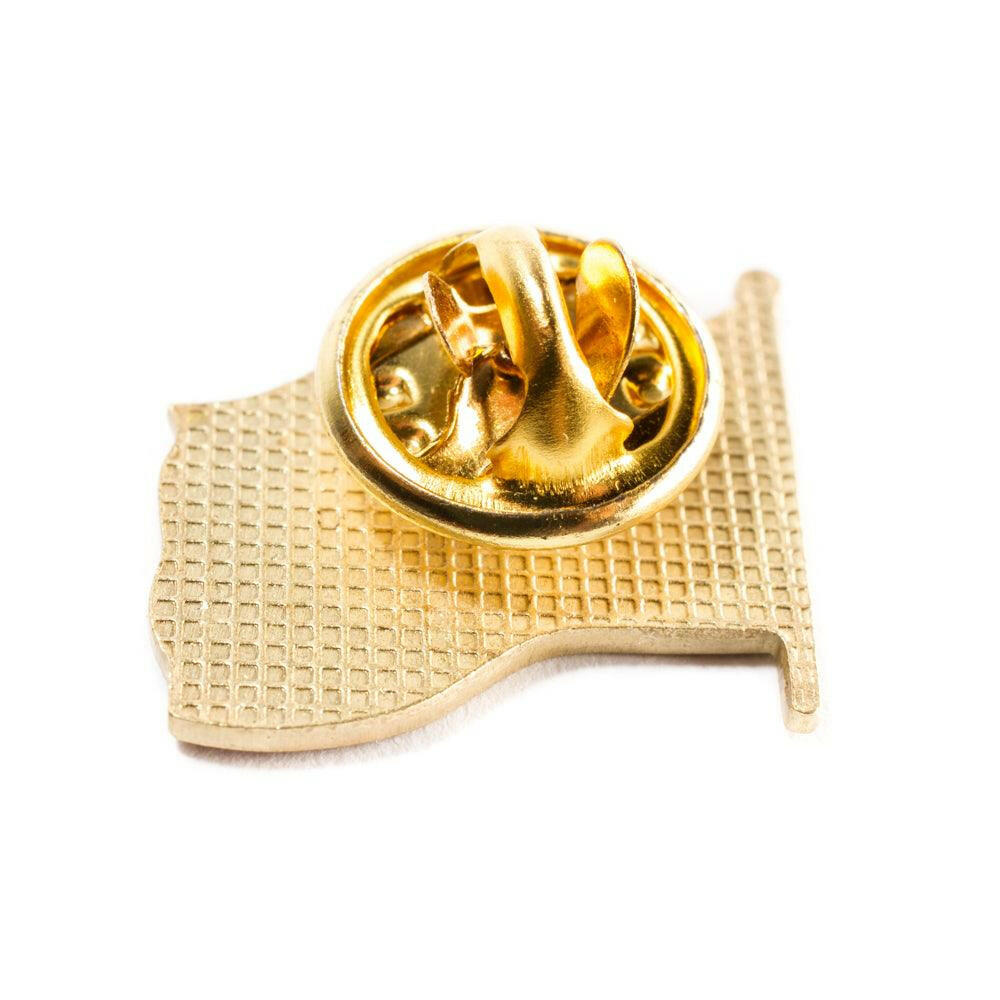 American USA Flag Wavy Lapel Pin - Support Store