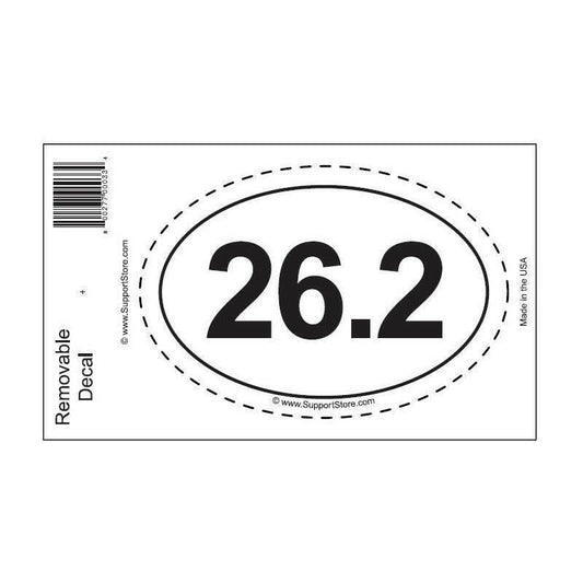 26.2 Bumper Sticker Decal - Oval - Support Store