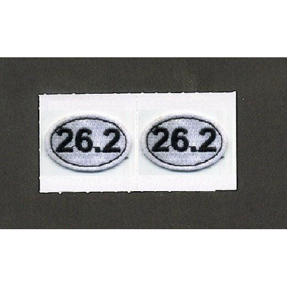Embroidered 26.2 Oval Stick-on Applique - Support Store