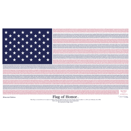 Flag of Honor - September 11th - Support Store