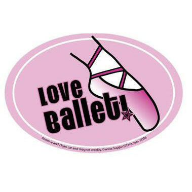 Love Ballet Car Magnet - Support Store