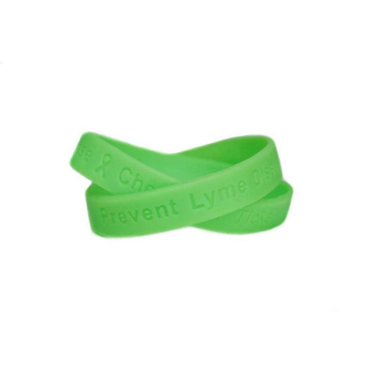 Lyme Disease - Check for Ticks reminder wristband - Youth 7" - Support Store