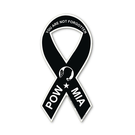 POW - MIA Ribbon Mini Magnet - Support Store