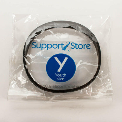 Cure Diabetes Red Rubber Bracelet Wristband - Youth 7" - Support Store