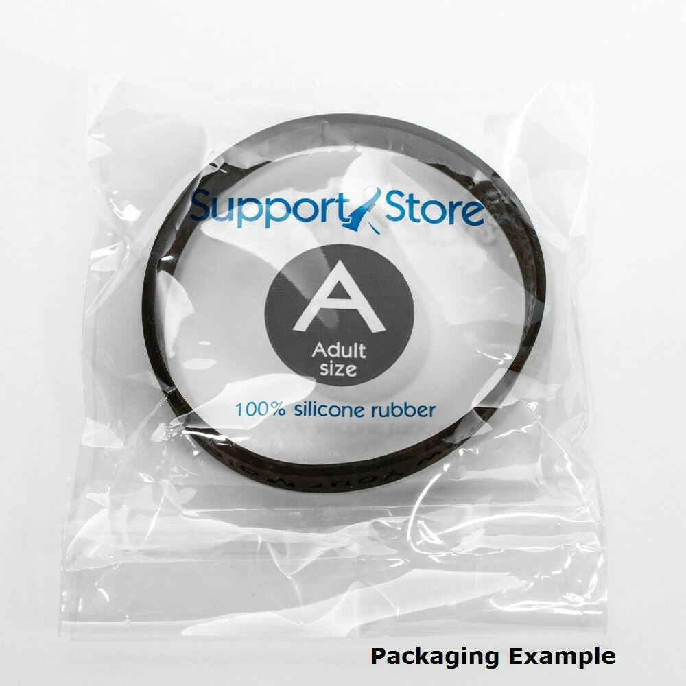 No temptation has overtaken you I Corinthians 10:13 wristband - Support Store